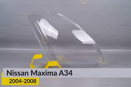 Стекло фары Nissan Maxima A34 (2004-2008) правое