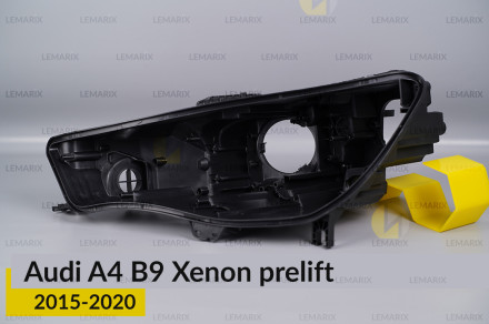 Корпус фари Audi A4 B9 Xenon (2015-2020) дорест лівий