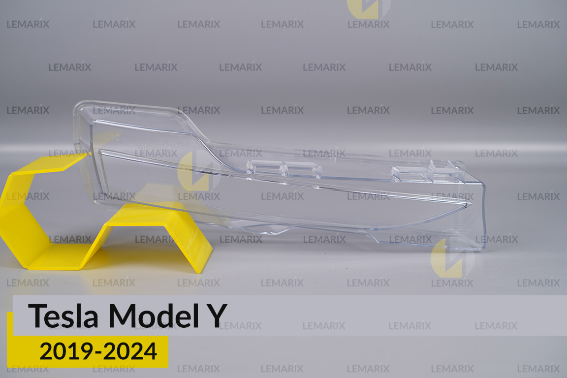 Скло протитуманної фари Tesla Model Y (2019-2025) праве