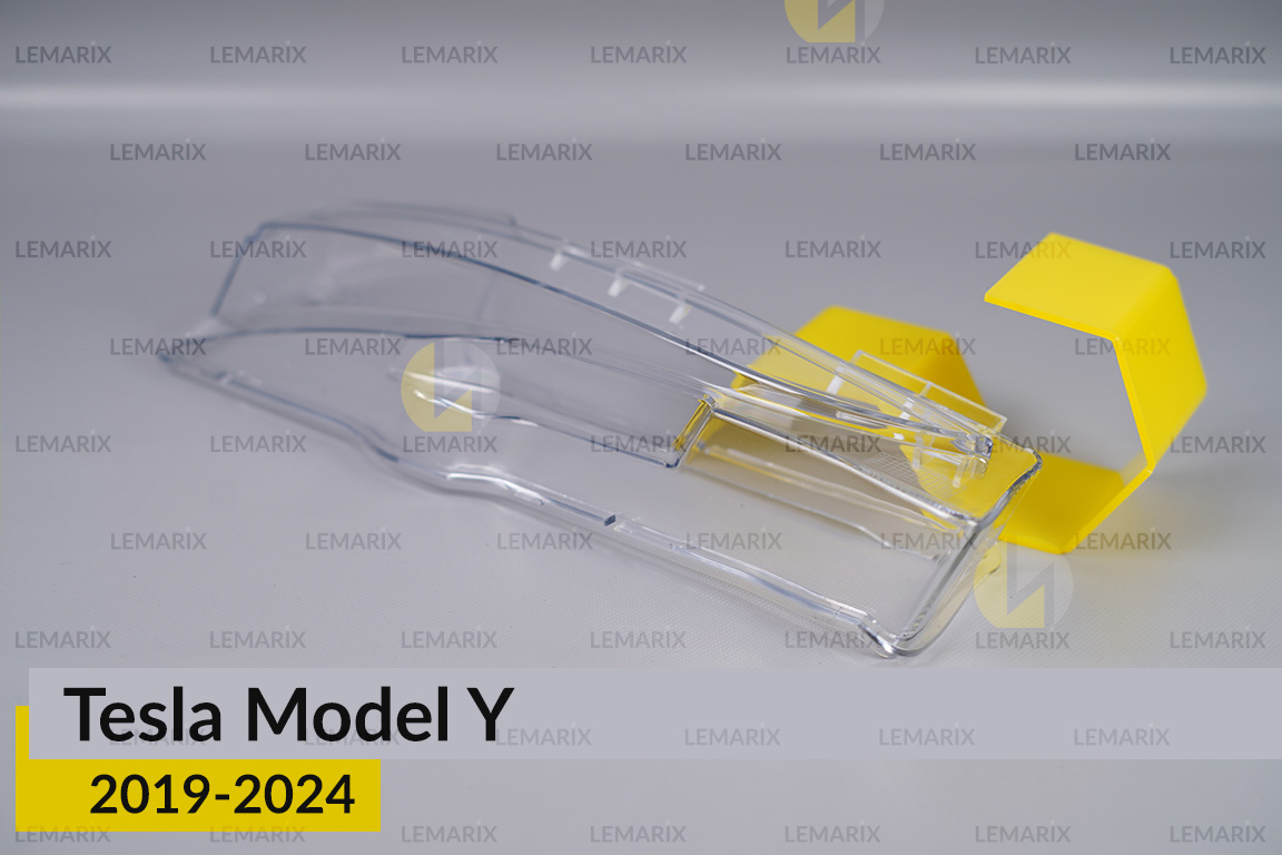 Скло протитуманної фари Tesla Model Y (2019-2025) праве