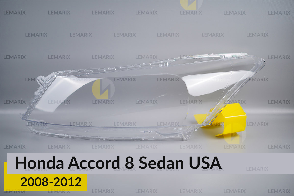 Стекло фары Honda Accord 8 Sedan USA (2008-2012) левое