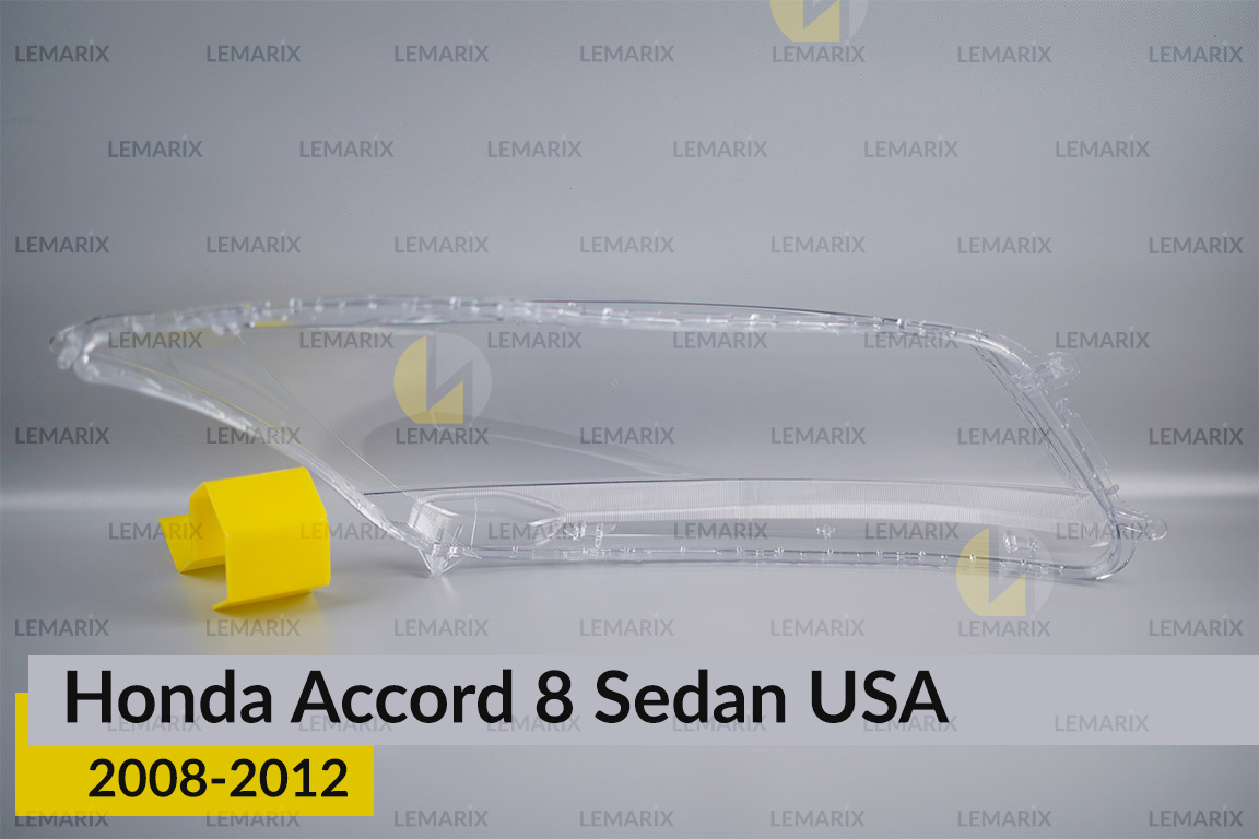 Стекло фары Honda Accord 8 Sedan USA (2008-2012) левое