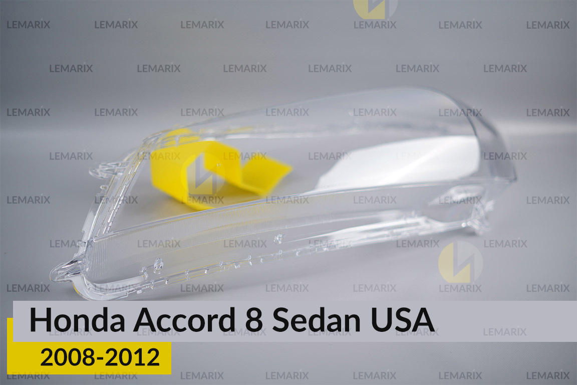 Стекло фары Honda Accord 8 Sedan USA (2008-2012) левое