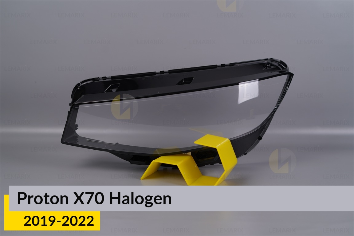 Скло фари Proton X70 Halogen (2019-2022) ліве