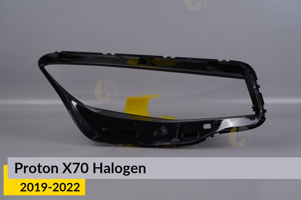 Скло фари Proton X70 Halogen (2019-2022) ліве
