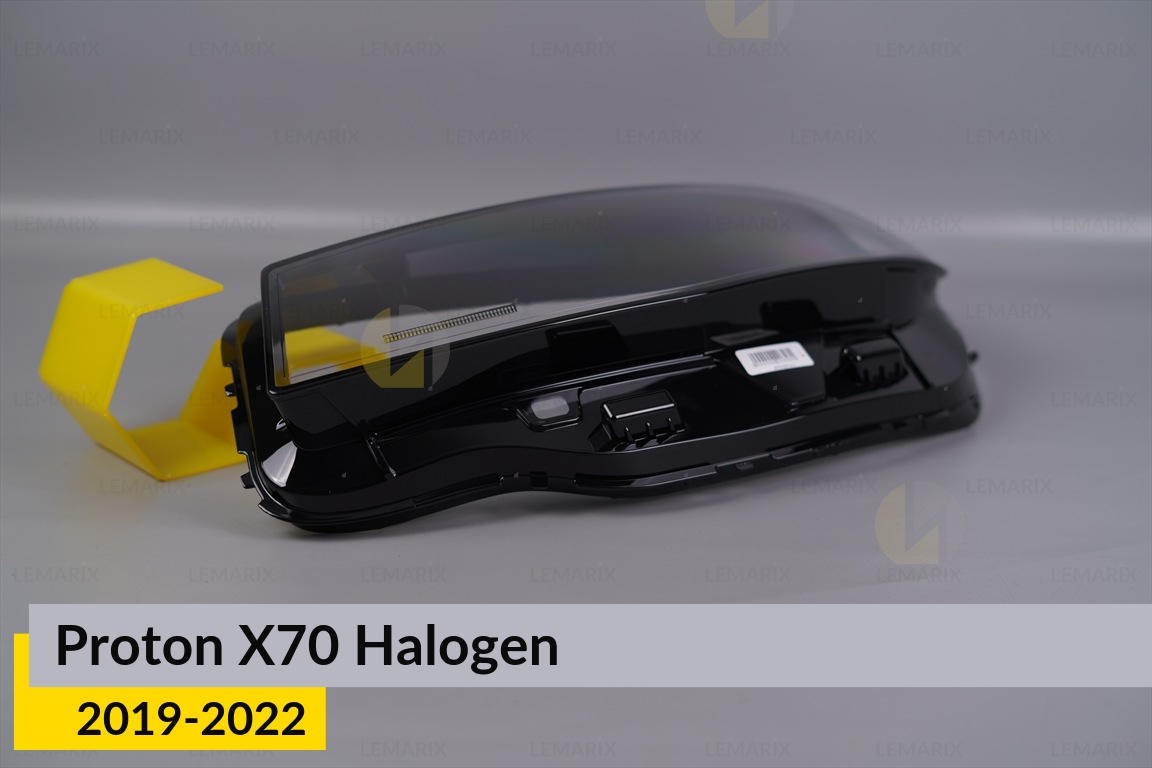 Скло фари Proton X70 Halogen (2019-2022) ліве