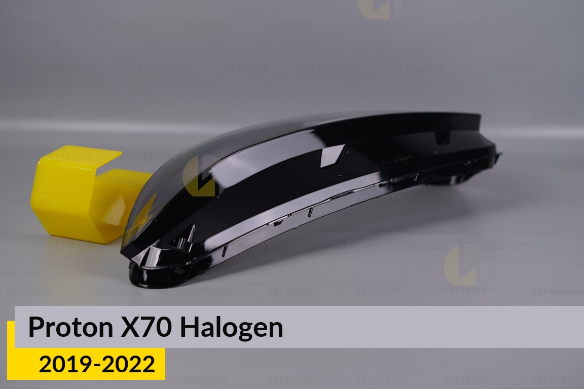 Скло фари Proton X70 Halogen (2019-2022) ліве