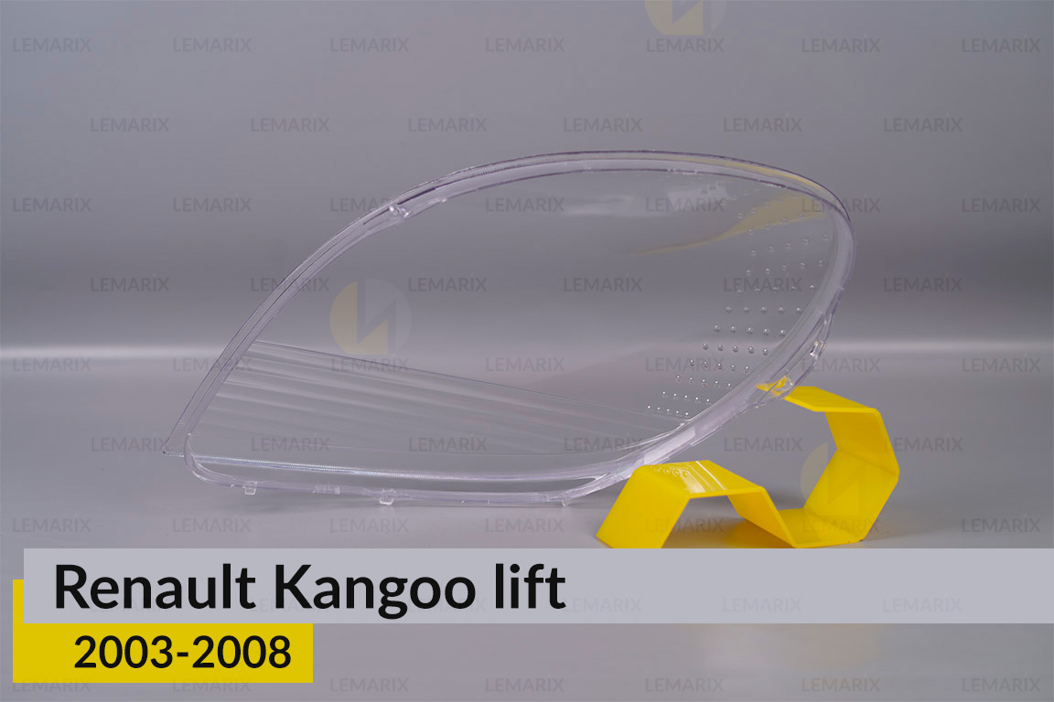 Скло фари Renault Kangoo (2003-2008) рест праве