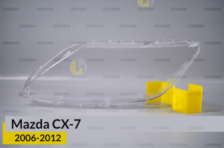 Скло фари Mazda CX-7 (2006-2012) ліве