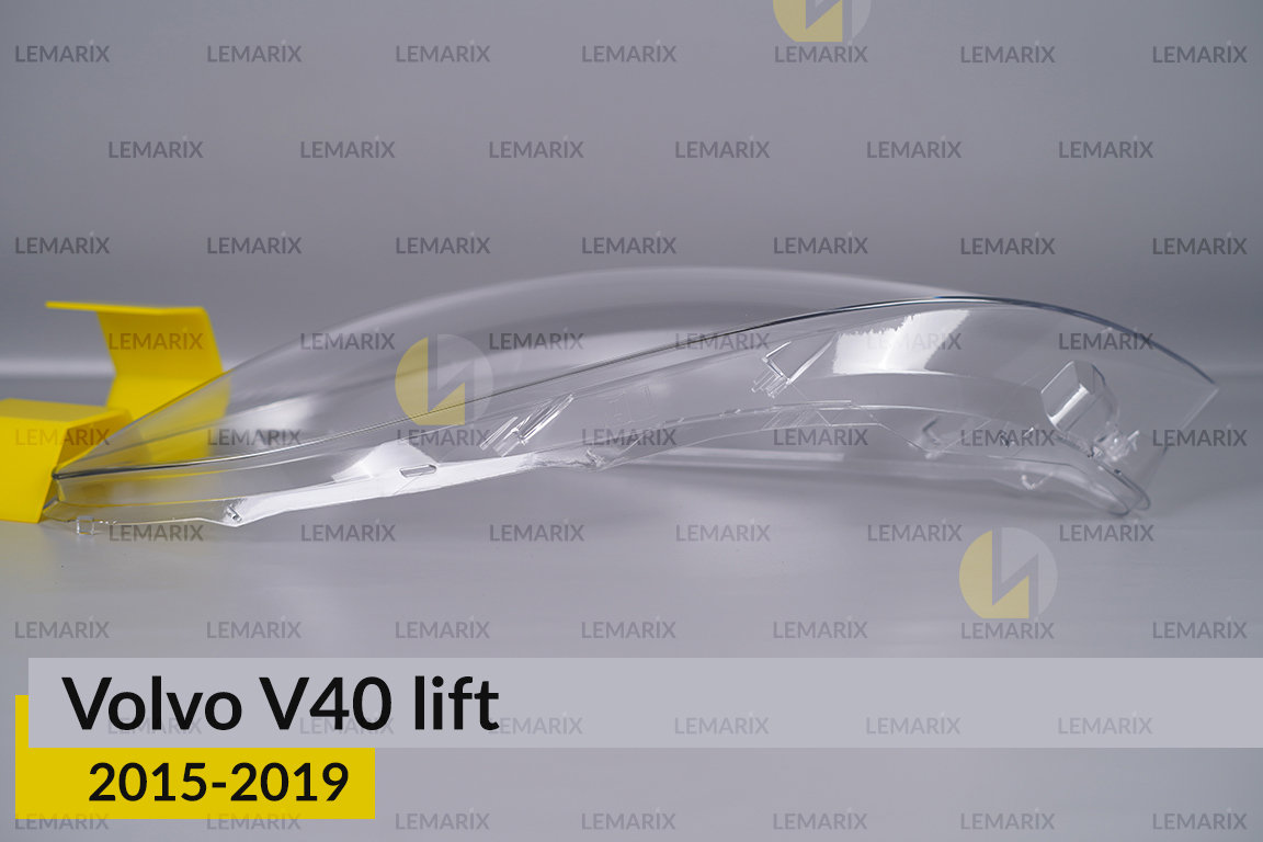 Стекло фары Volvo V40 (2015-2019) рест левое