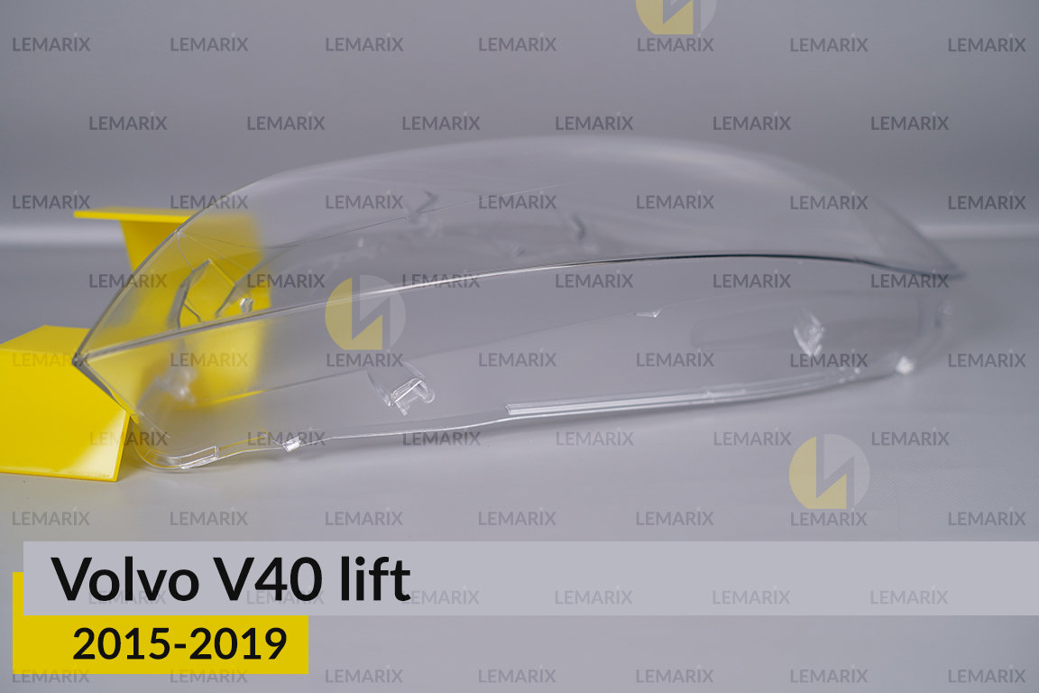 Стекло фары Volvo V40 (2015-2019) рест левое