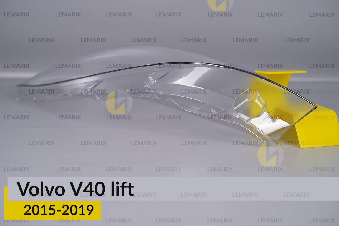Стекло фары Volvo V40 (2015-2019) рест левое