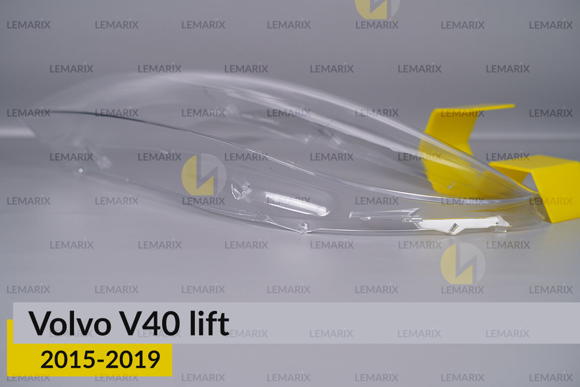 Стекло фары Volvo V40 (2015-2019) рест левое