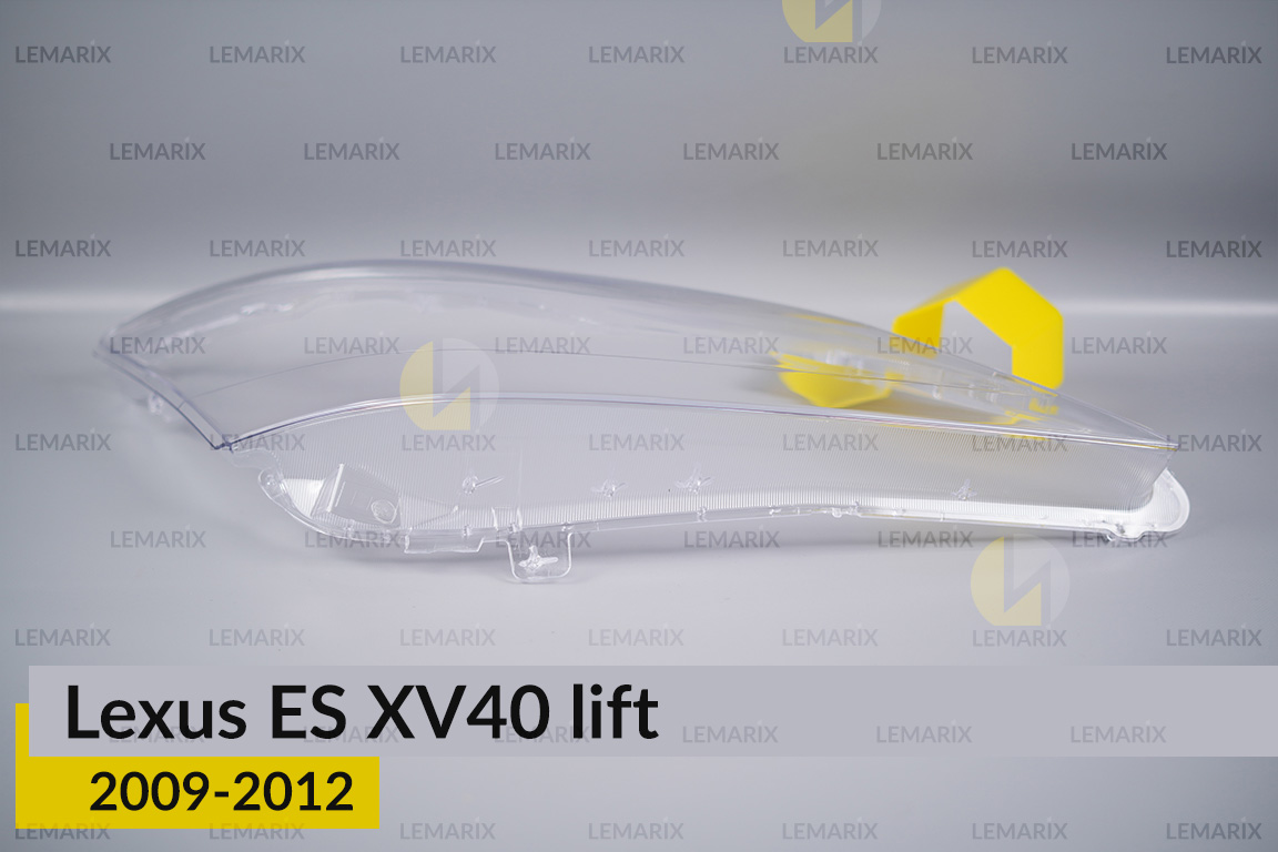 Скло фари Lexus ES XV40 (2009-2012) рест праве