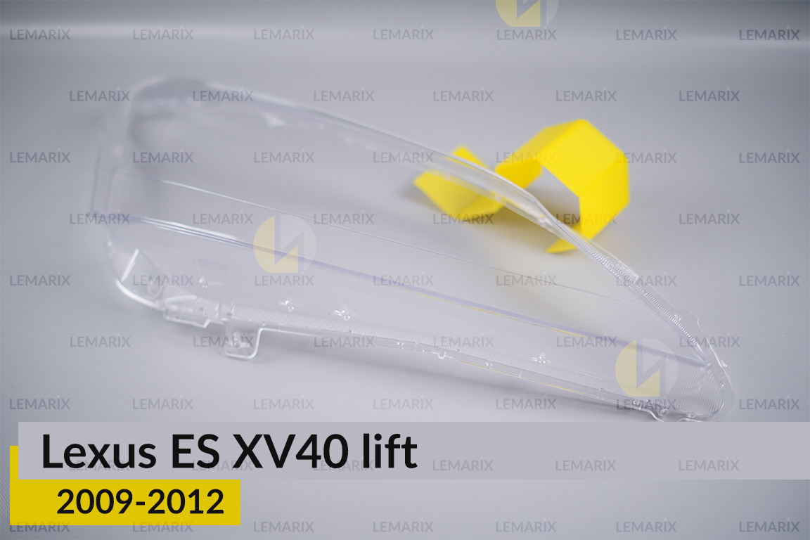 Скло фари Lexus ES XV40 (2009-2012) рест праве