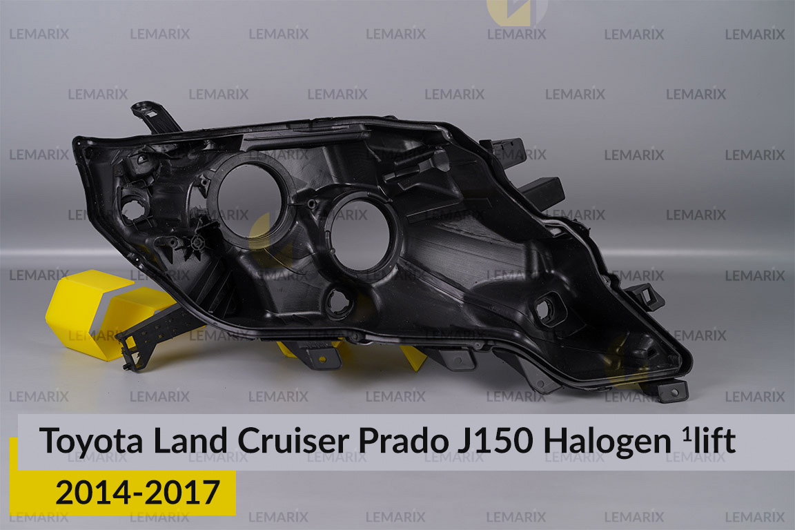 Корпус фары Toyota Land Cruiser Prado J150 Halogen (2014-2017) 1 рест правый