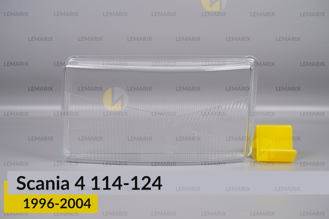 Стекло фары Scania 4 114-124 (1996-2004) левое