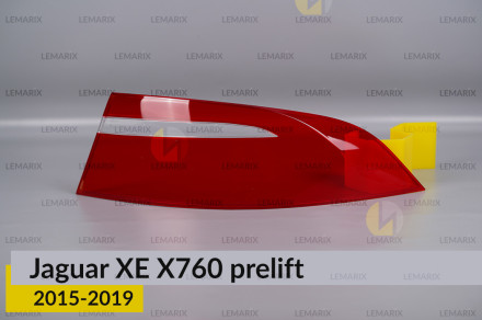 Стекло заднего фонаря внешнее в крыле Jaguar XE X760 (2015-2019) дорест правое