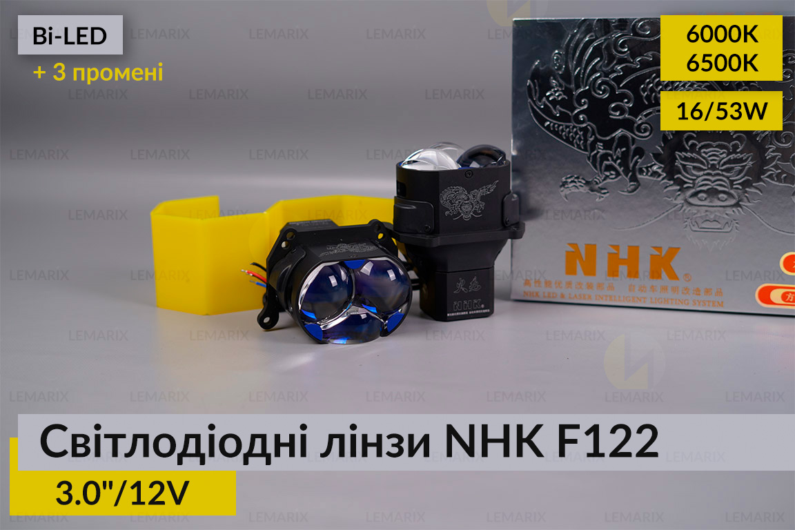 Світлодіодні лінзи NHK F122 3