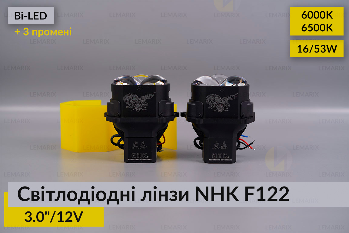 Світлодіодні лінзи NHK F122 3
