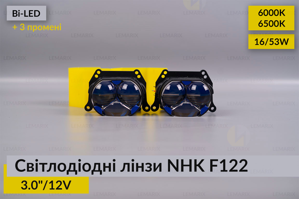 Світлодіодні лінзи NHK F122 3