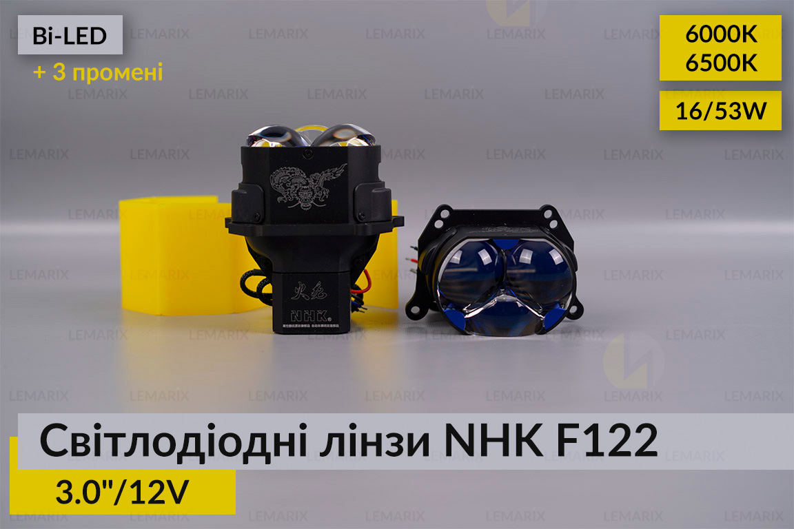 Світлодіодні лінзи NHK F122 3