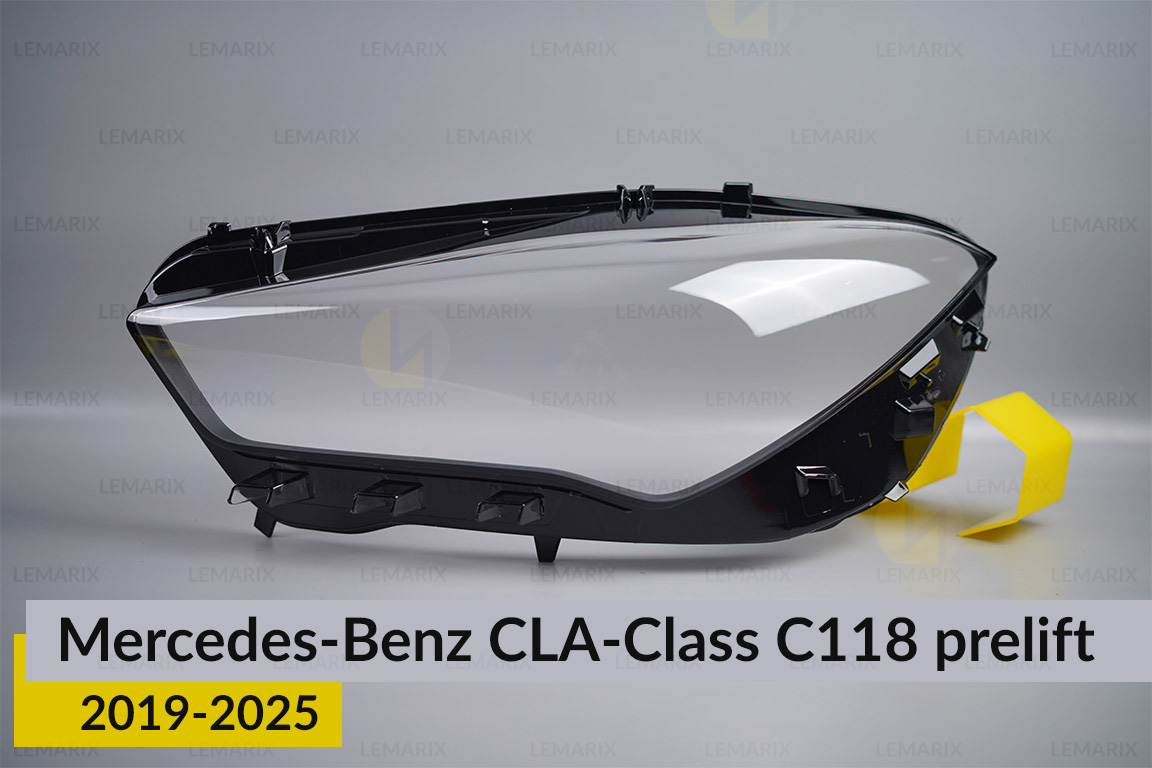 Скло фари Mercedes-Benz CLA-Class C118 (2019-2025) ліве