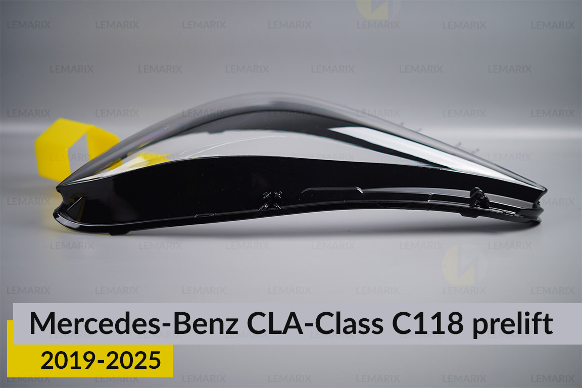 Скло фари Mercedes-Benz CLA-Class C118 (2019-2025) ліве