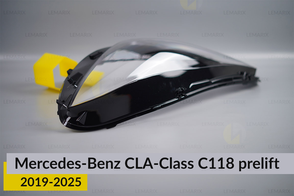 Скло фари Mercedes-Benz CLA-Class C118 (2019-2025) ліве