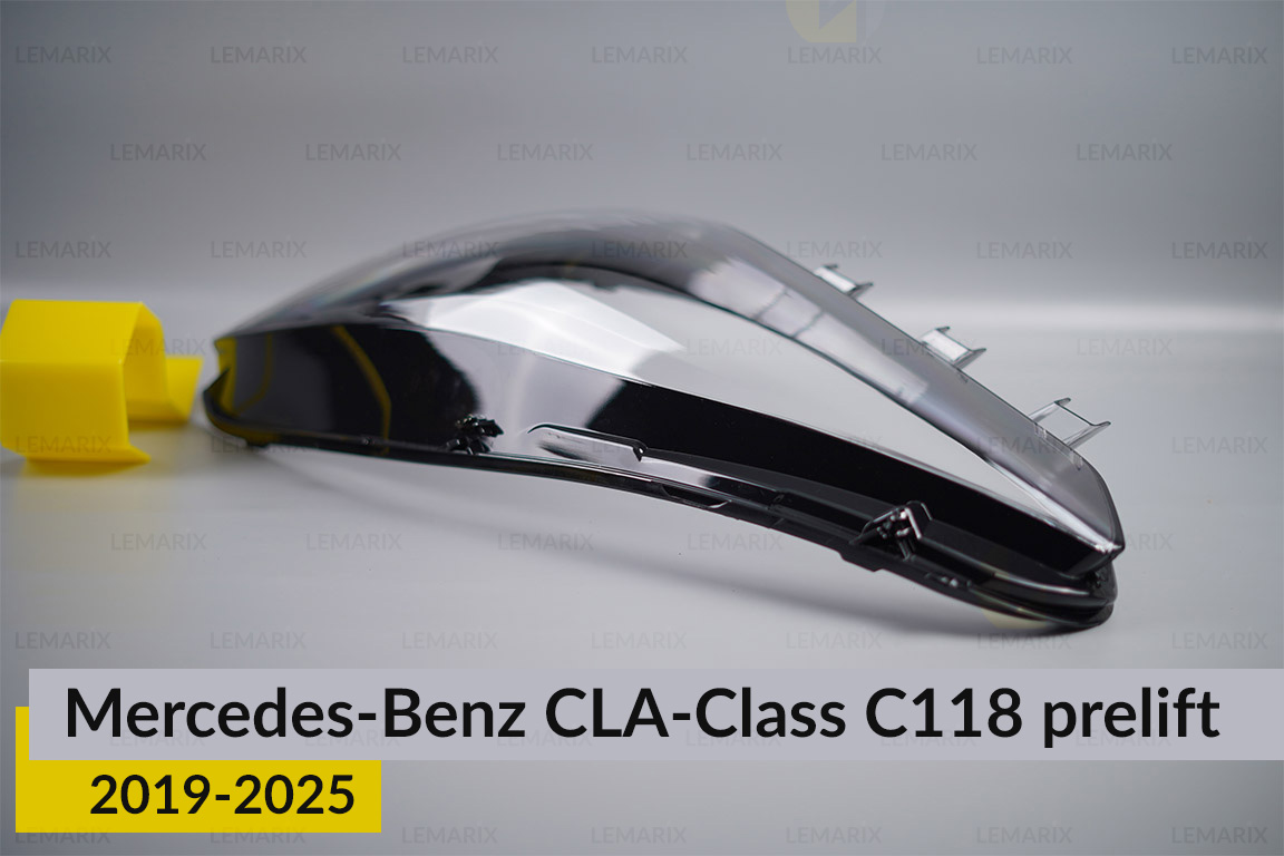 Скло фари Mercedes-Benz CLA-Class C118 (2019-2025) ліве
