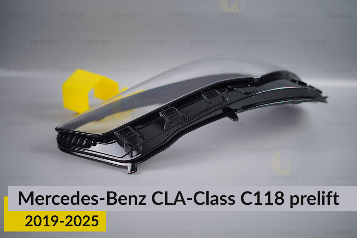 Скло фари Mercedes-Benz CLA-Class C118 (2019-2025) ліве