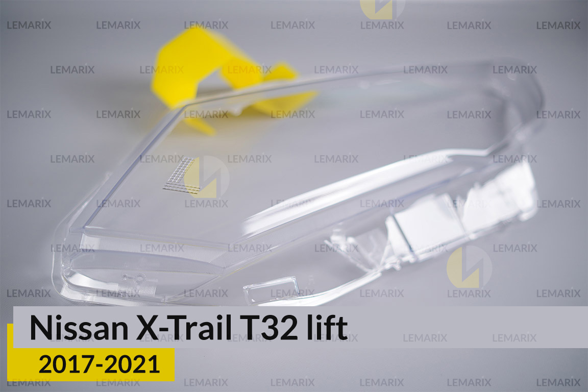 Скло фари Nissan X-Trail T32 (2017-2021) рест ліве