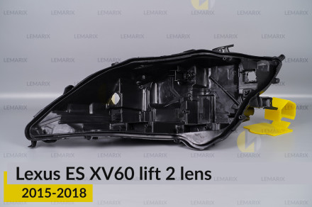 Корпус фари Lexus ES XV60 2 лінзи (2015-2018) рест лівий