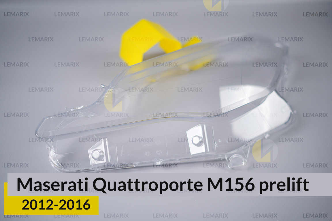 Стекло фары Maserati Quattroporte M156 (2012-2016) дорест левое