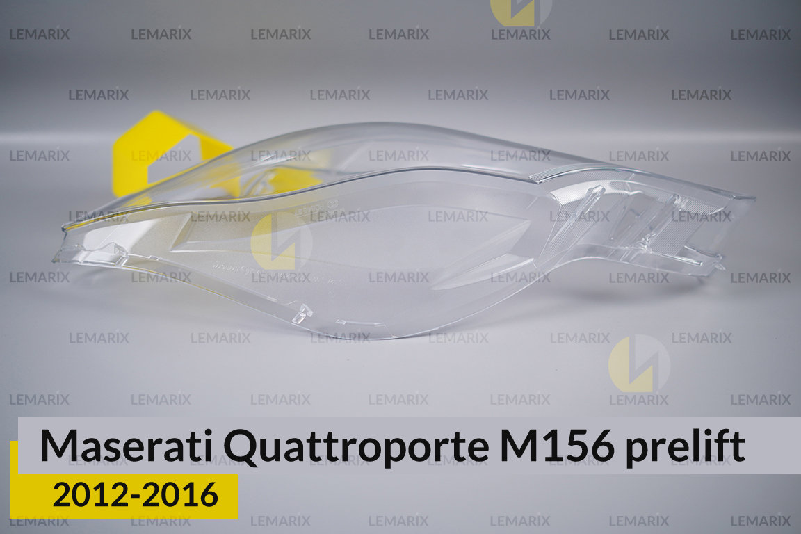 Стекло фары Maserati Quattroporte M156 (2012-2016) дорест левое