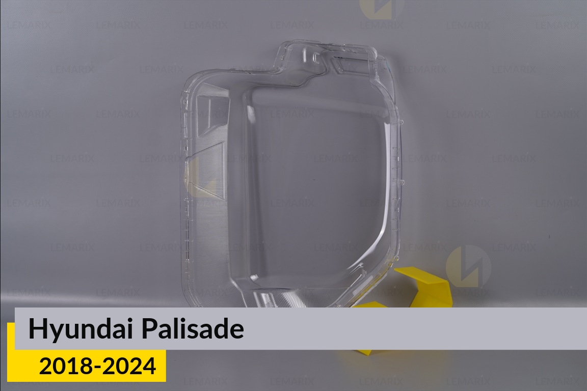 Стекло фары Hyundai Palisade (2018-2024) левое