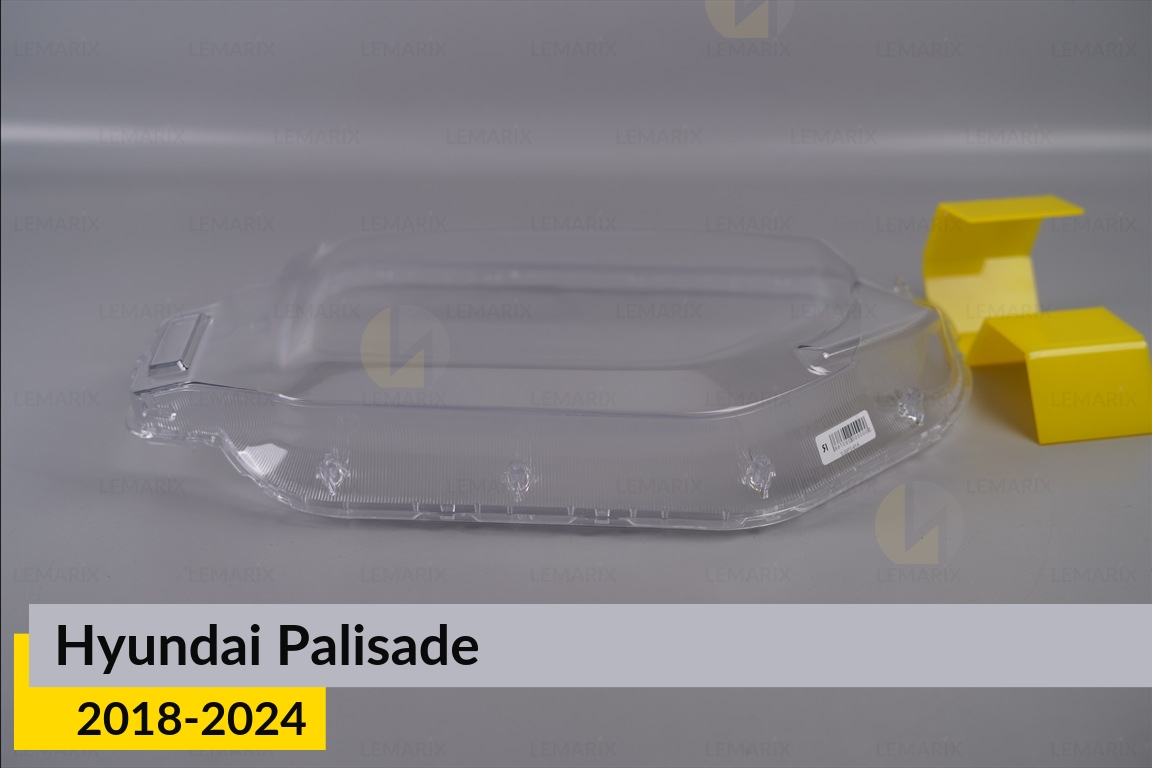 Стекло фары Hyundai Palisade (2018-2024) левое