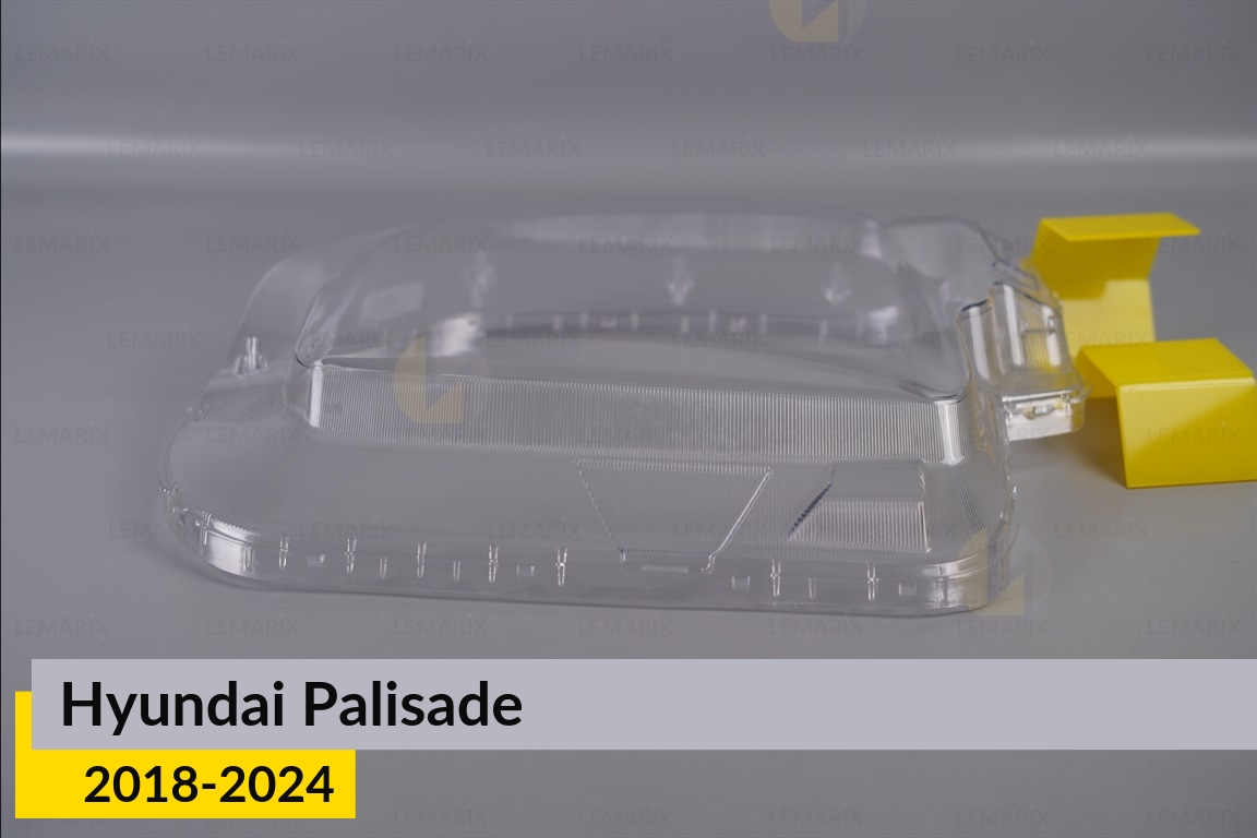 Стекло фары Hyundai Palisade (2018-2024) левое