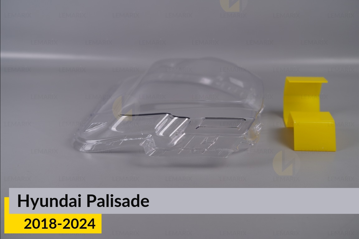 Стекло фары Hyundai Palisade (2018-2024) левое