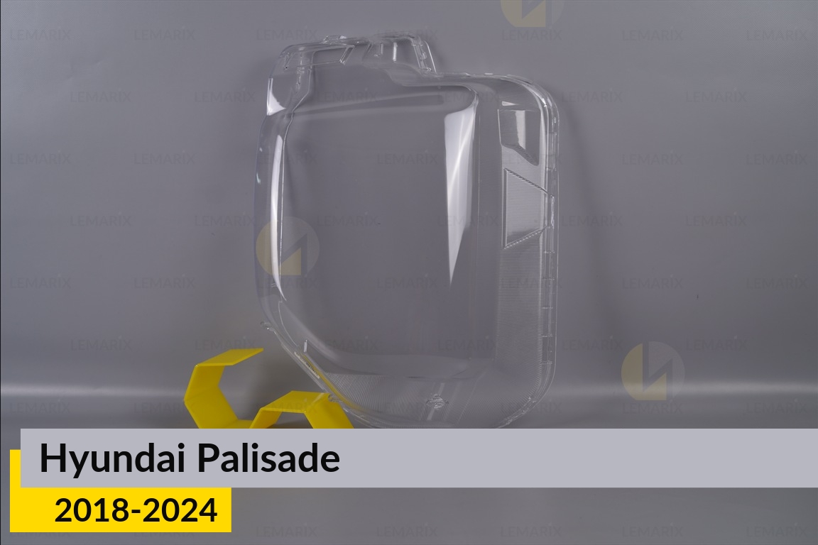 Стекло фары Hyundai Palisade (2018-2024) левое