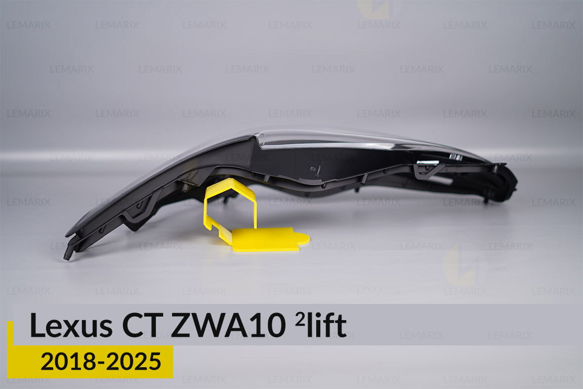 Скло фари Lexus CT ZWA10 (2018-2021) 2 рест ліве