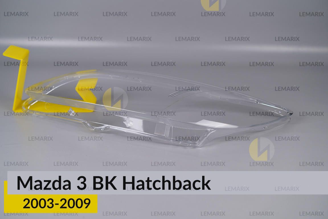 Скло фари Mazda 3 BK Hatchback (2003-2009) ліве