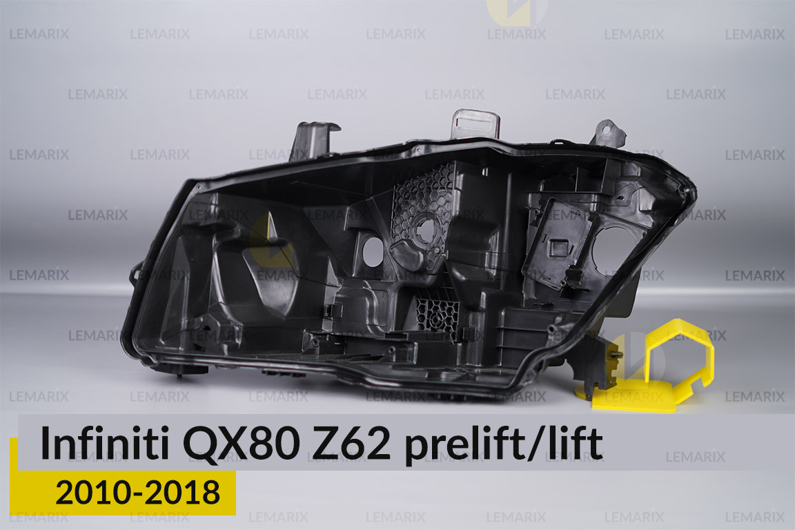 Корпус фари Infiniti QX80 Z62 (2010-2018) дорест/рест лівий