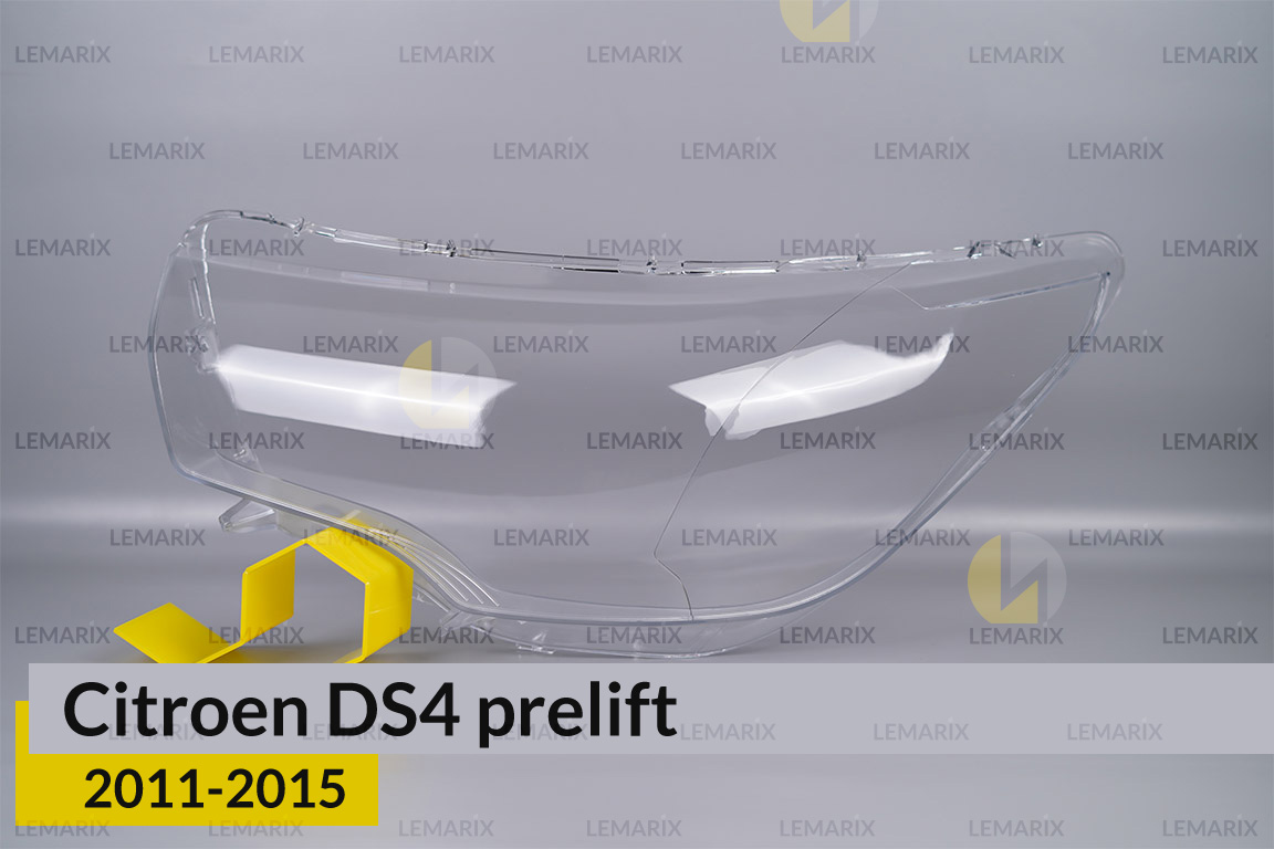 Стекло фары Citroen DS4 (2011-2015) дорест левое