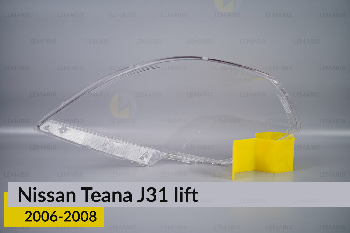 Стекло фары Nissan Teana J31 (2006-2008) рест правое