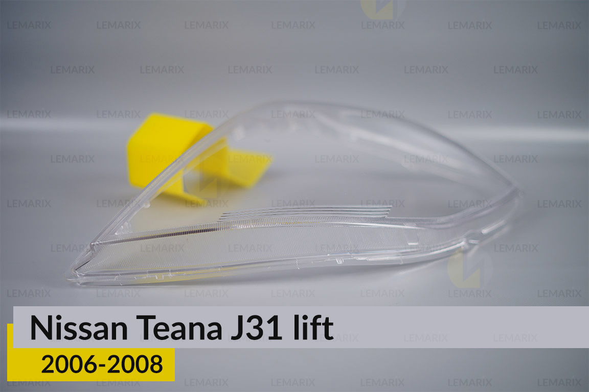 Стекло фары Nissan Teana J31 (2006-2008) рест правое