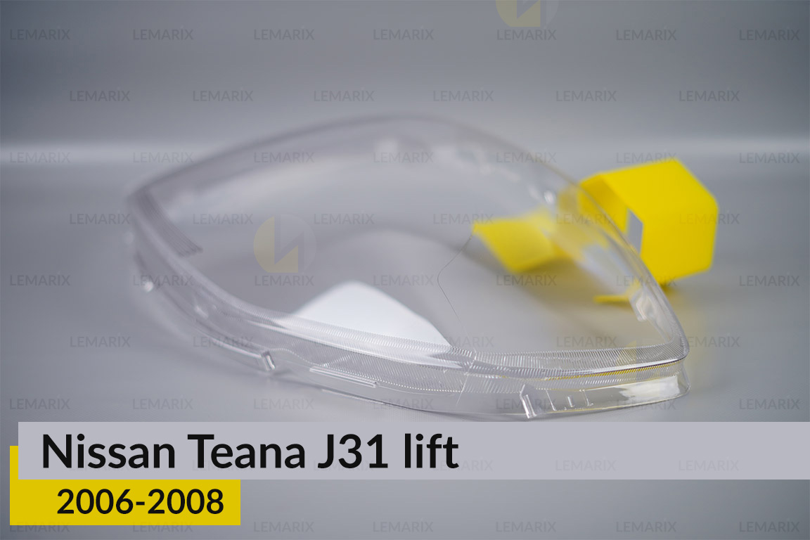 Стекло фары Nissan Teana J31 (2006-2008) рест правое