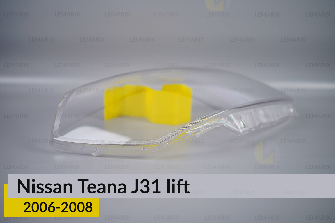 Стекло фары Nissan Teana J31 (2006-2008) рест правое
