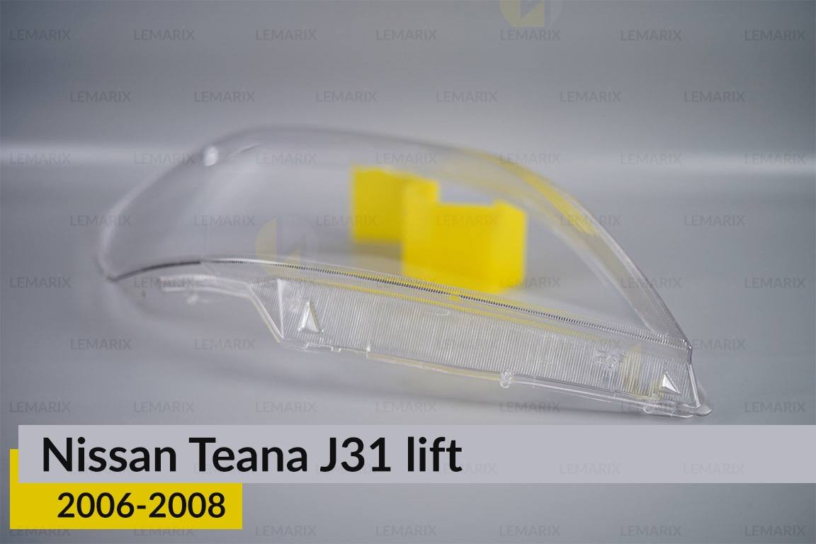 Стекло фары Nissan Teana J31 (2006-2008) рест правое
