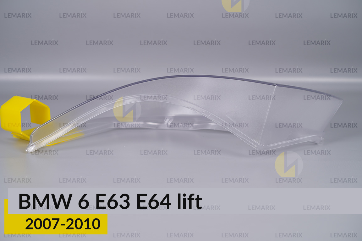 Скло фари BMW 6 E63 E64 (2007-2010) рест ліве